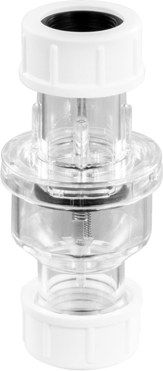 McAlpine tun valve str 3/4" clear TUN5-CL
