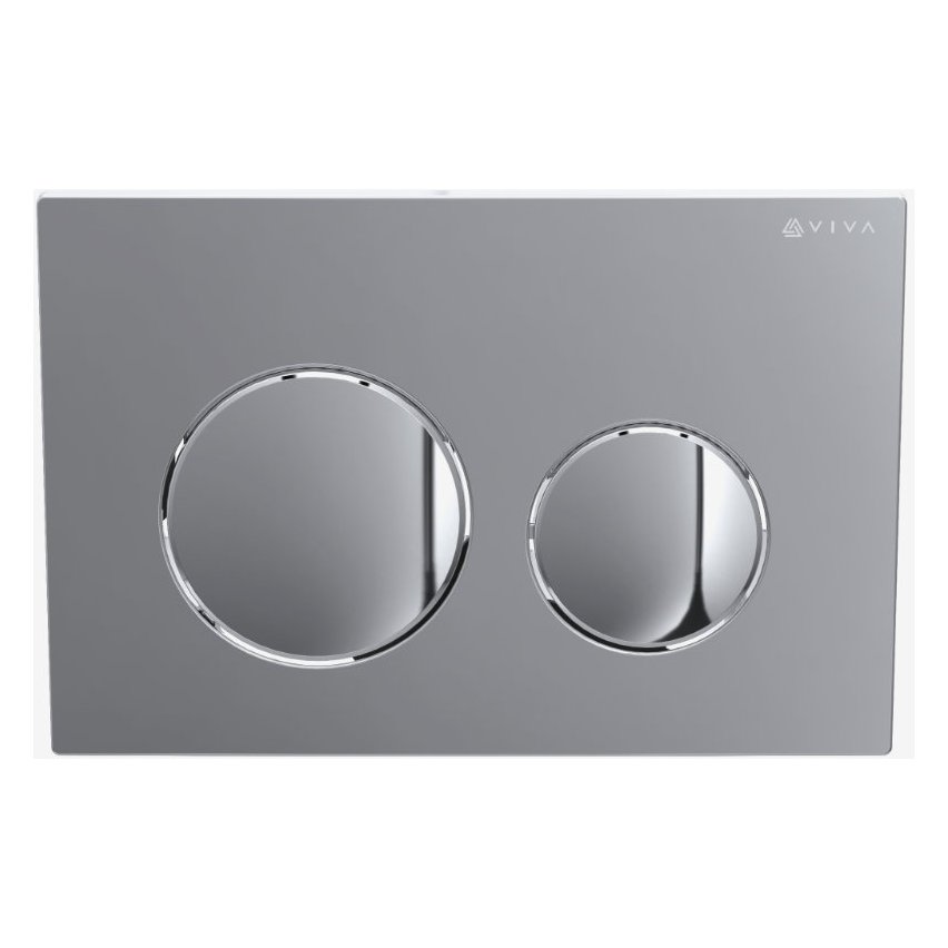 Skylo Ultra10 Gloss Chrome Dual Flush Plate