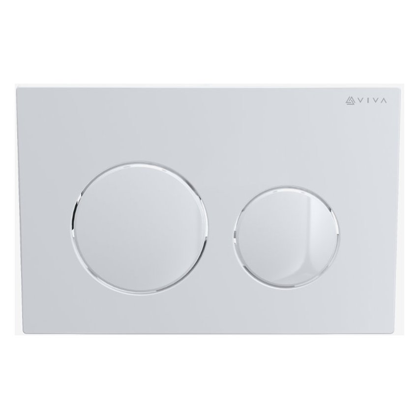 Skylo Ultra13 Gloss White Dual Flush Plate