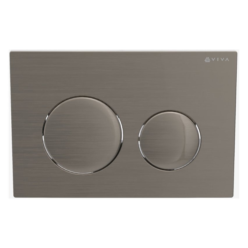 Skylo Ultra15 Brushed Nickel Dual Flush Plate