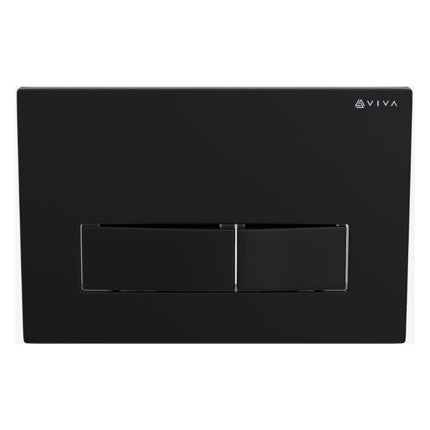 Skylo Ultra22 Matt Black Dual Flush Plate