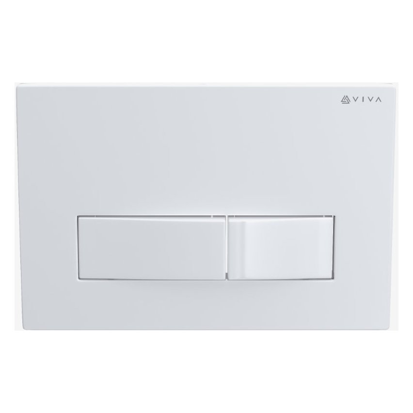 Skylo Ultra23 Gloss White Dual Flush Plate