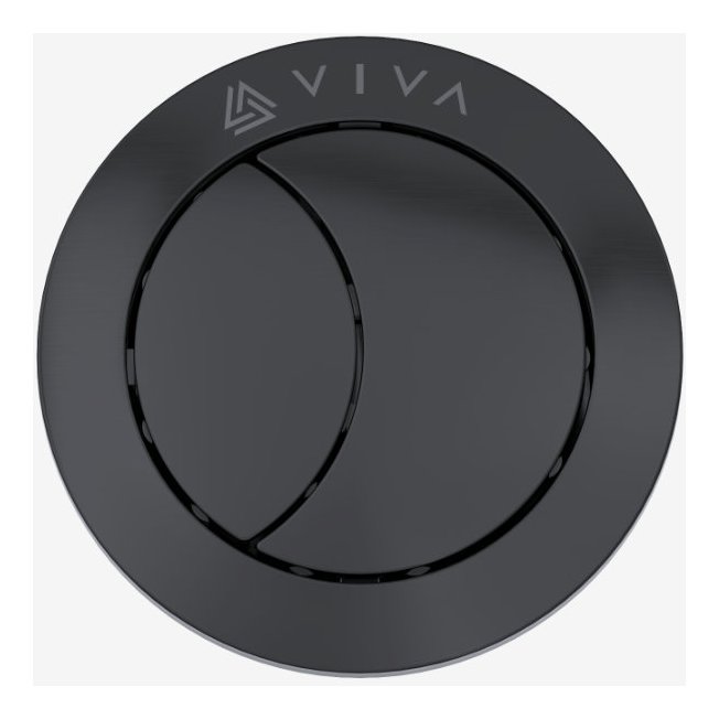 Uni Button Matt Black