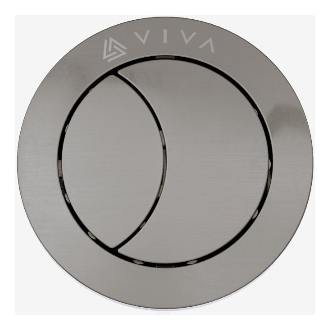 Uni Button Brushed Nickel