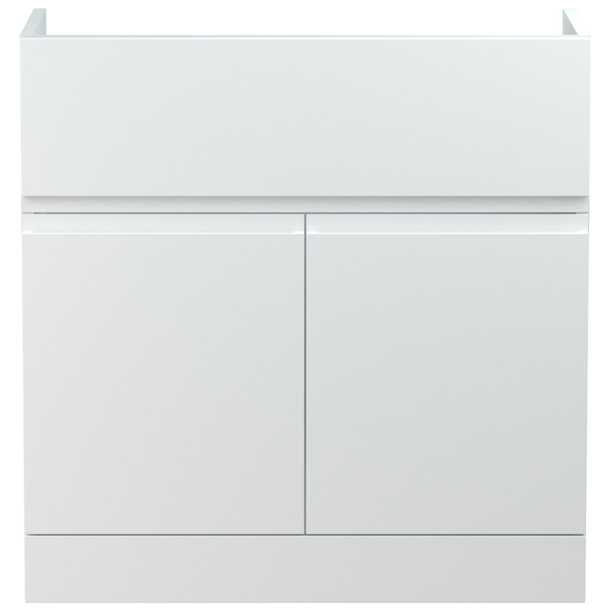 800 F/S 2-Door Unit - Satin White