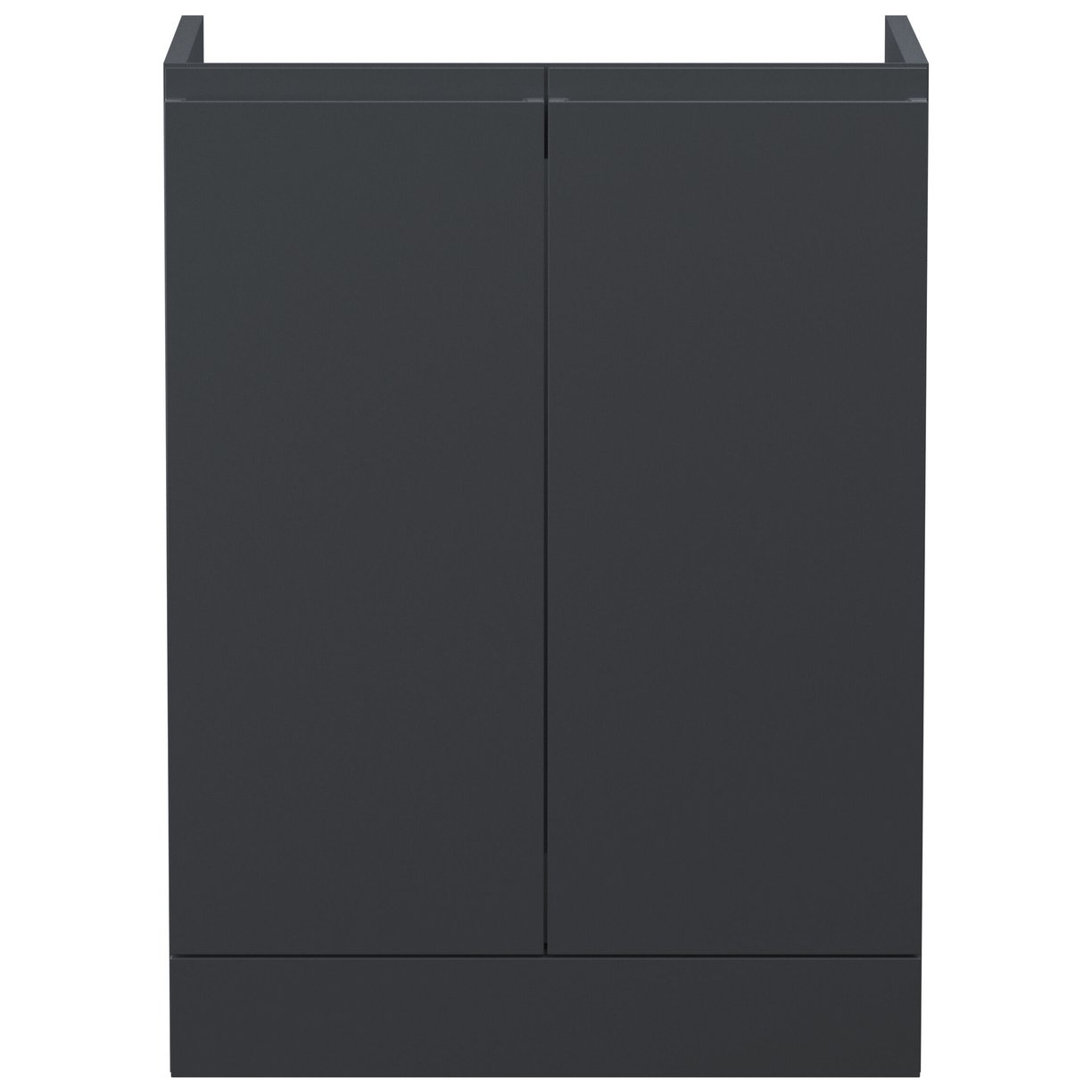 600 F/S 2-Door Unit - Satin Soft Black