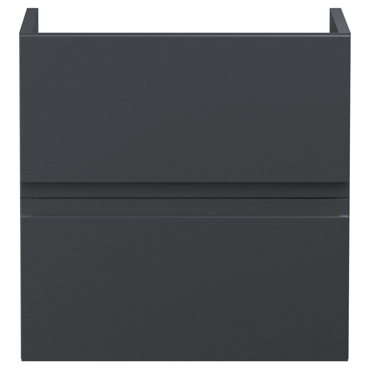 500 W/H 2-Drawer Unit - Satin Soft Black