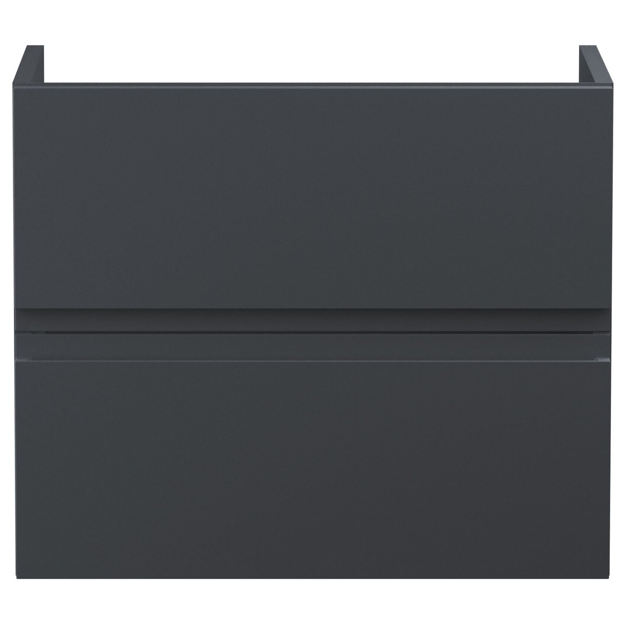 600 W/H 2-Drawer Unit - Satin Soft Black
