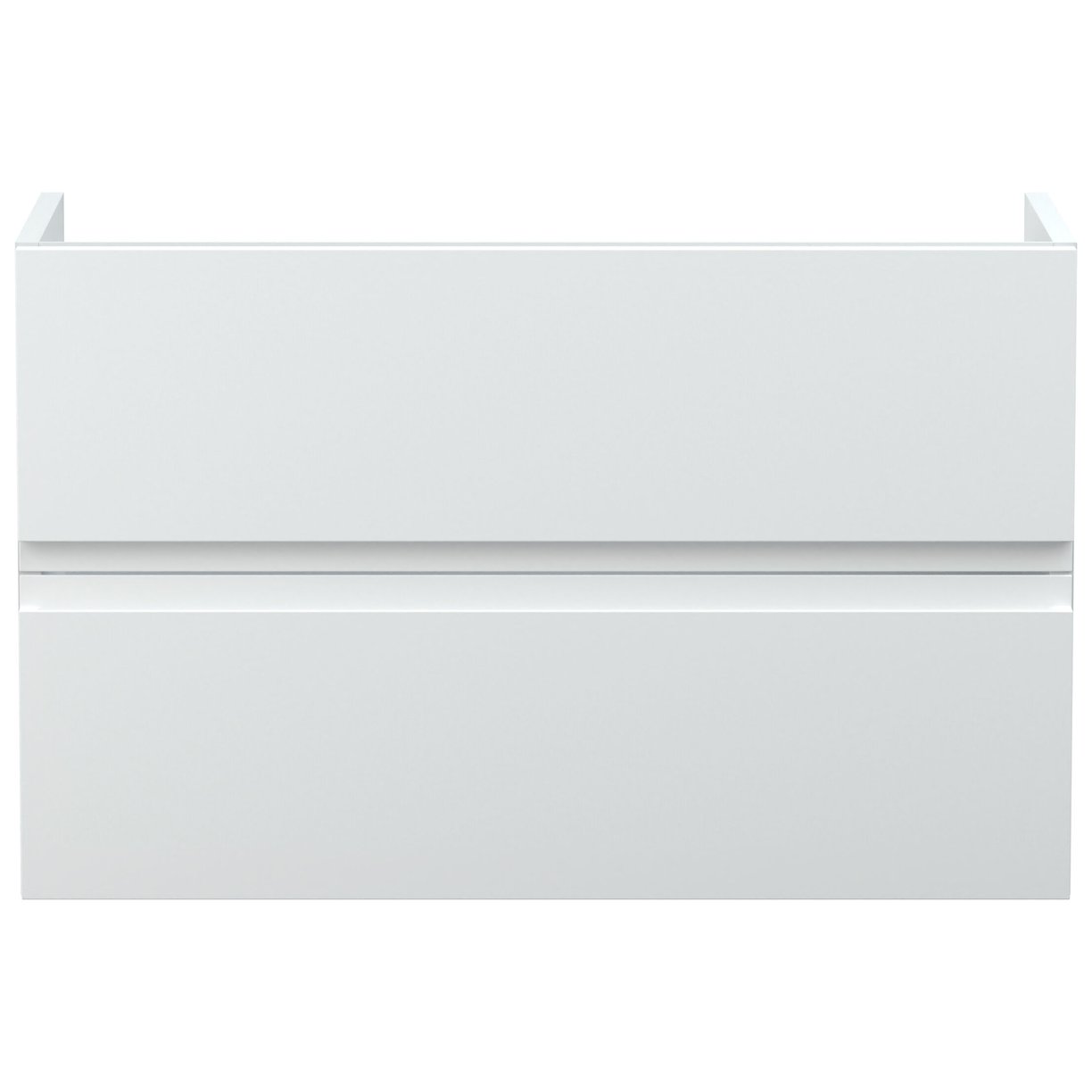 800 W/H 2-Drawer Unit - Satin White