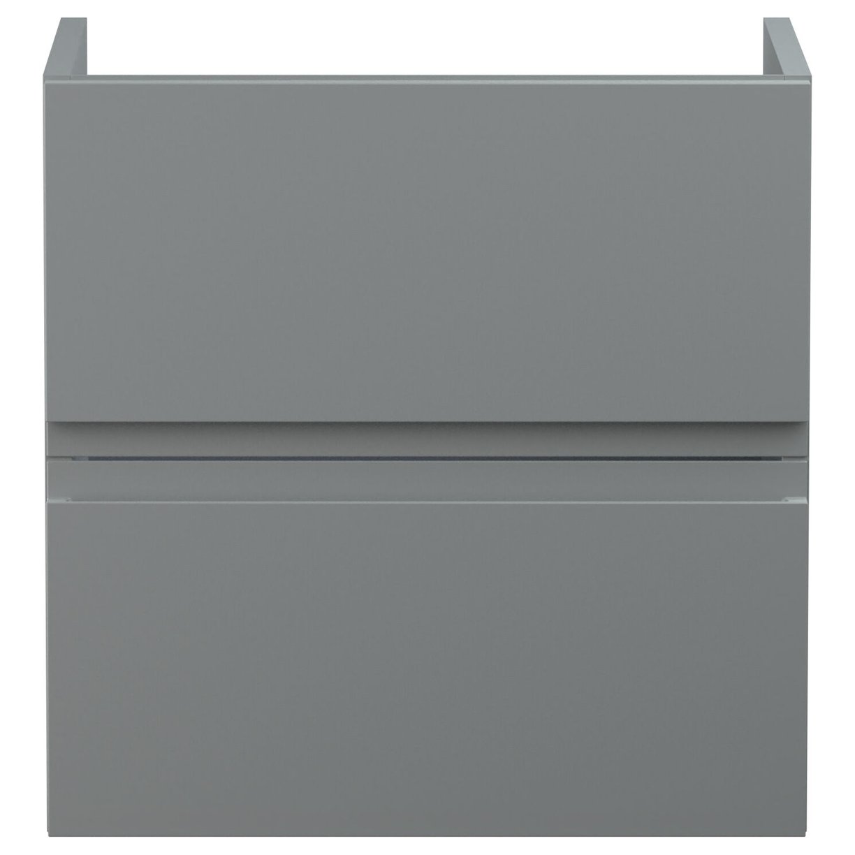 500 W/H 2-Drawer Unit - Satin Grey