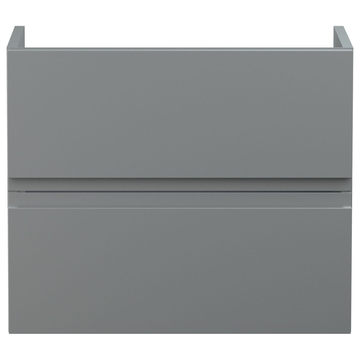 600 W/H 2-Drawer Unit - Satin Grey