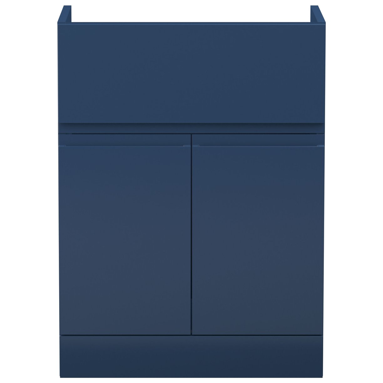 600 F/S 2-Door/Drawer Unit - Satin Blue