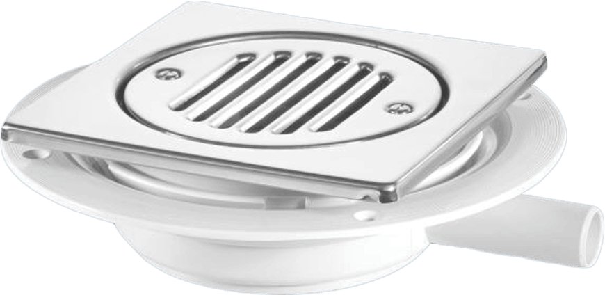 McAlpine Untrapped Gully 22mm plain Outlet for pumped waste USG1T6SS