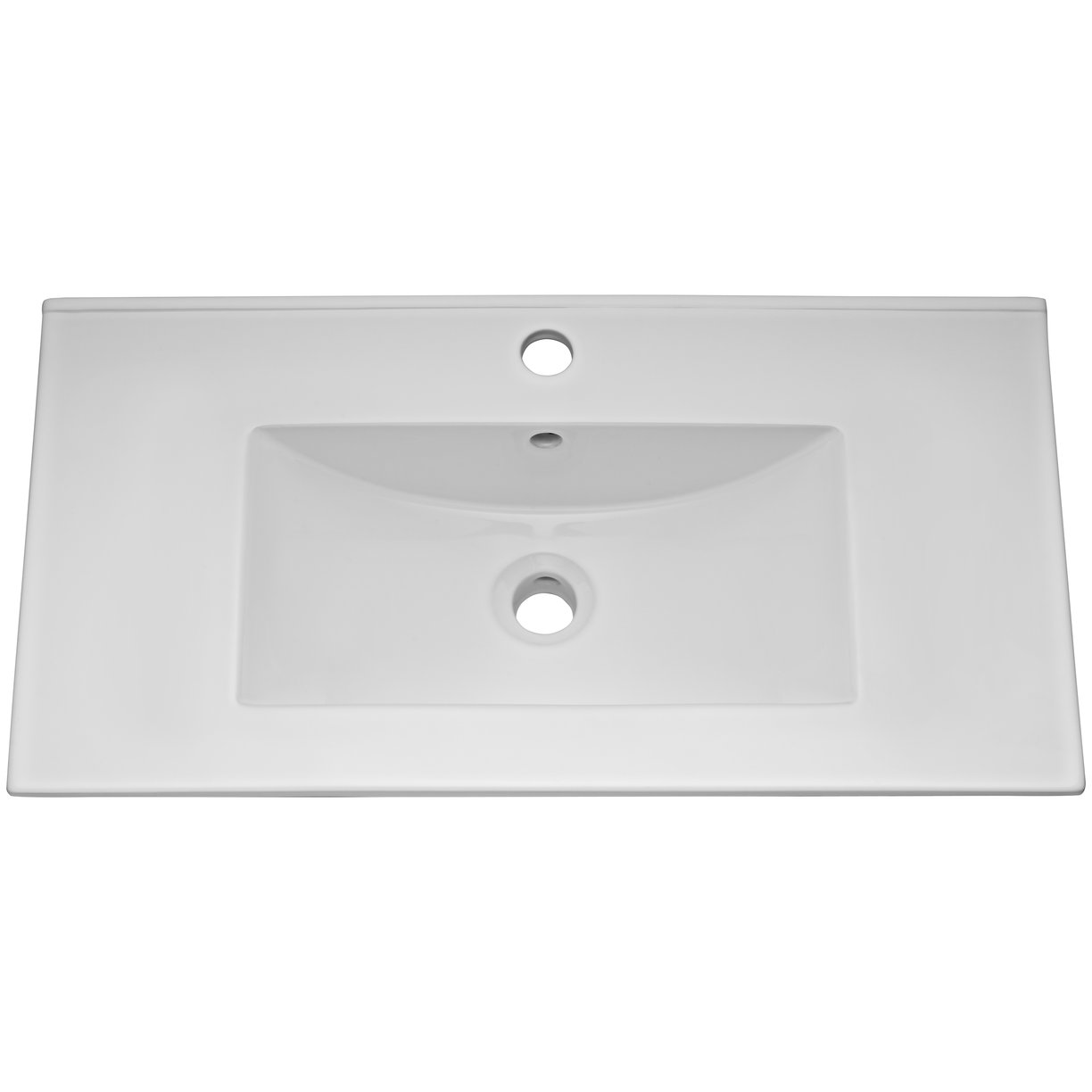 White Minimalist 1000mm Basin Unit