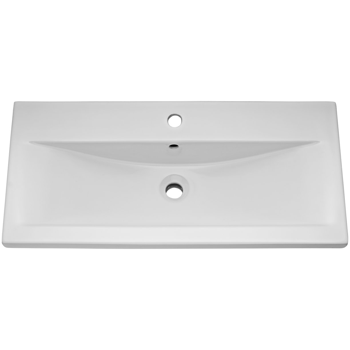 White Minimalist 1000 Basin Unit