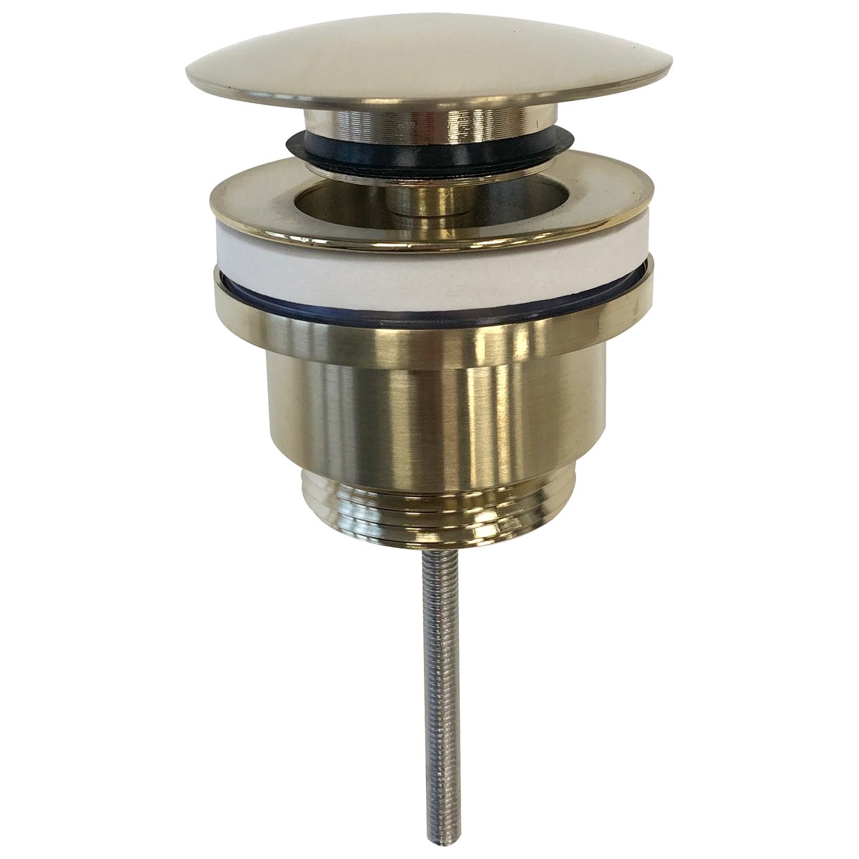 Universal Basin Waste, Brushed Brass