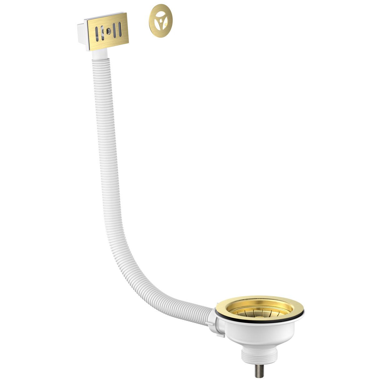 Kitchen Basin Waste BR Brass