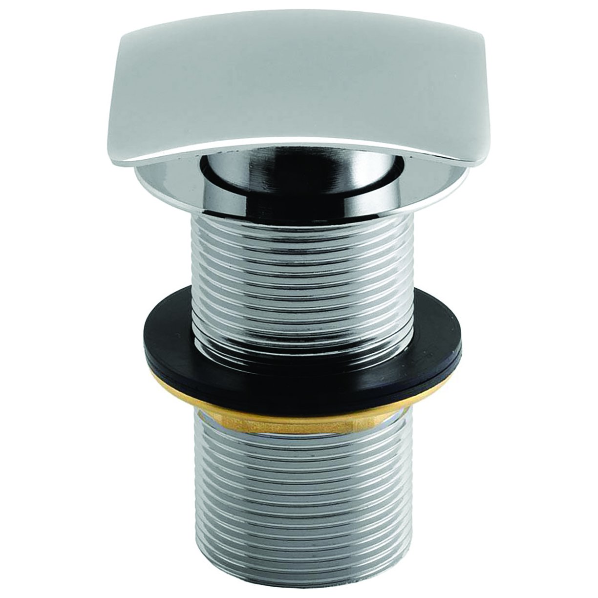 Square Dome Unslotted Sprung Basin Waste