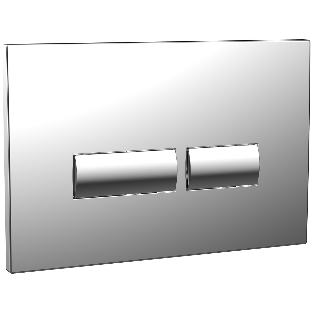 MOQ Square Button Chrome