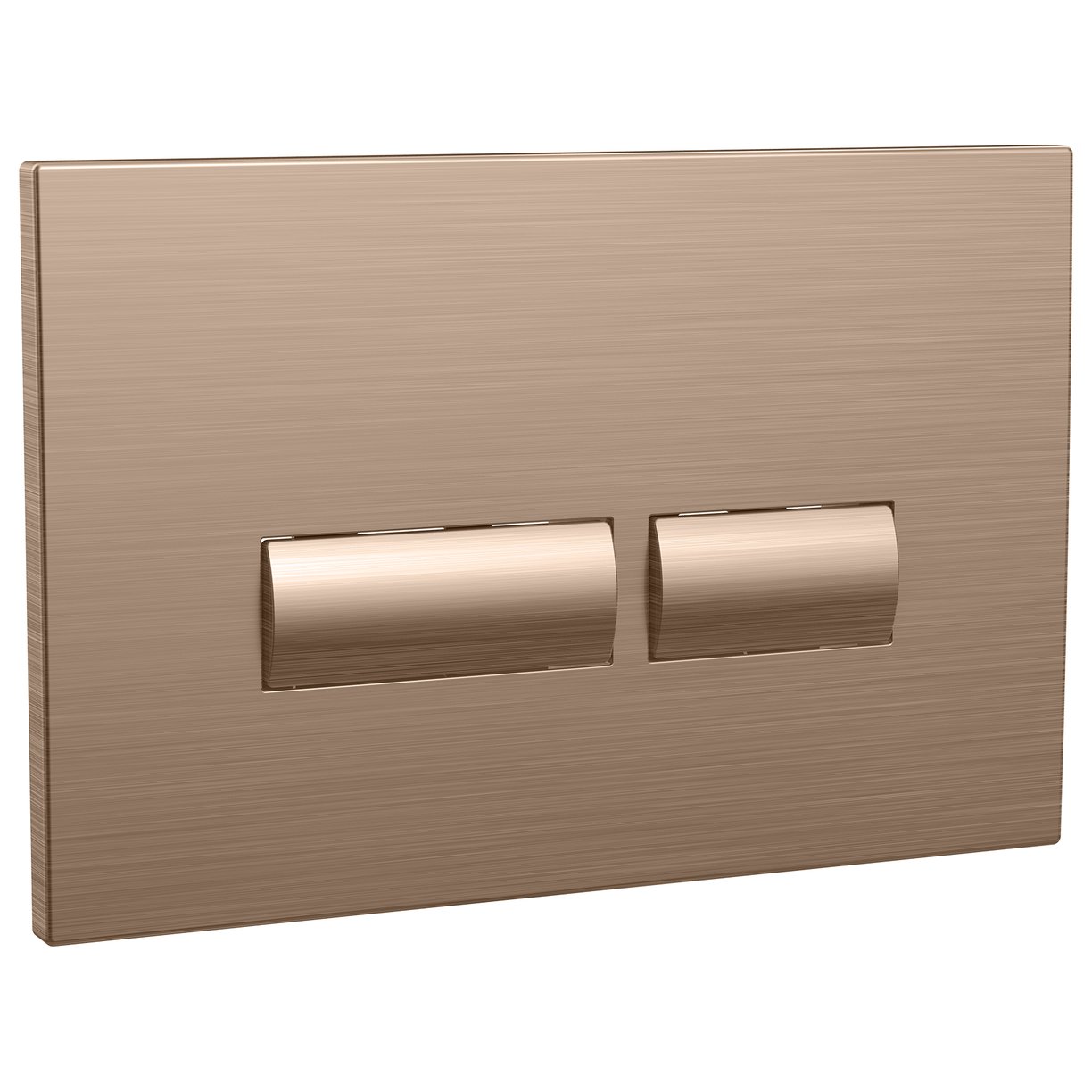 MOQ Square Button Brushed Bronze