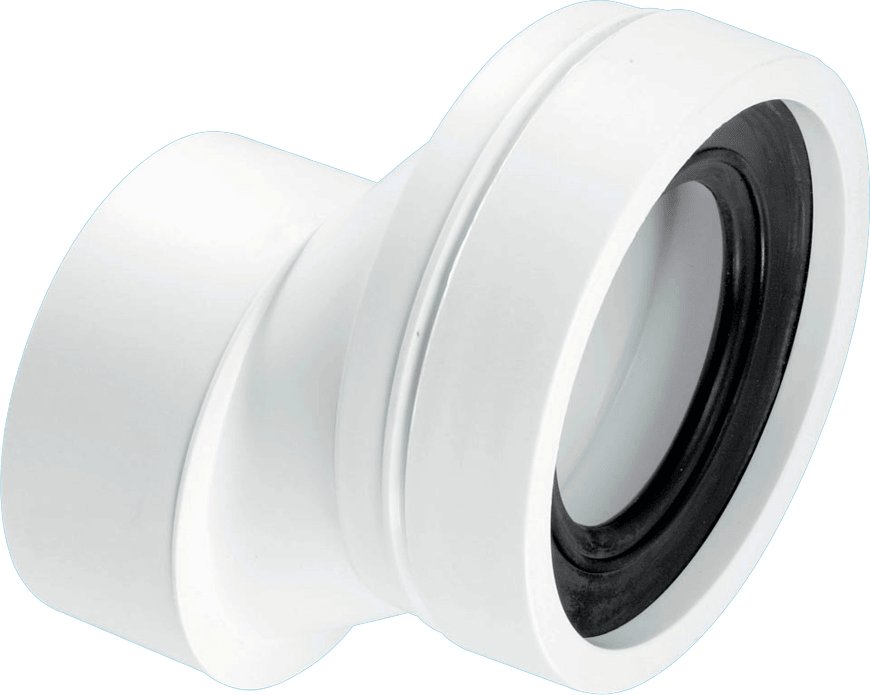 McAlpine p/conn 40mm offset plain end WCCON4B