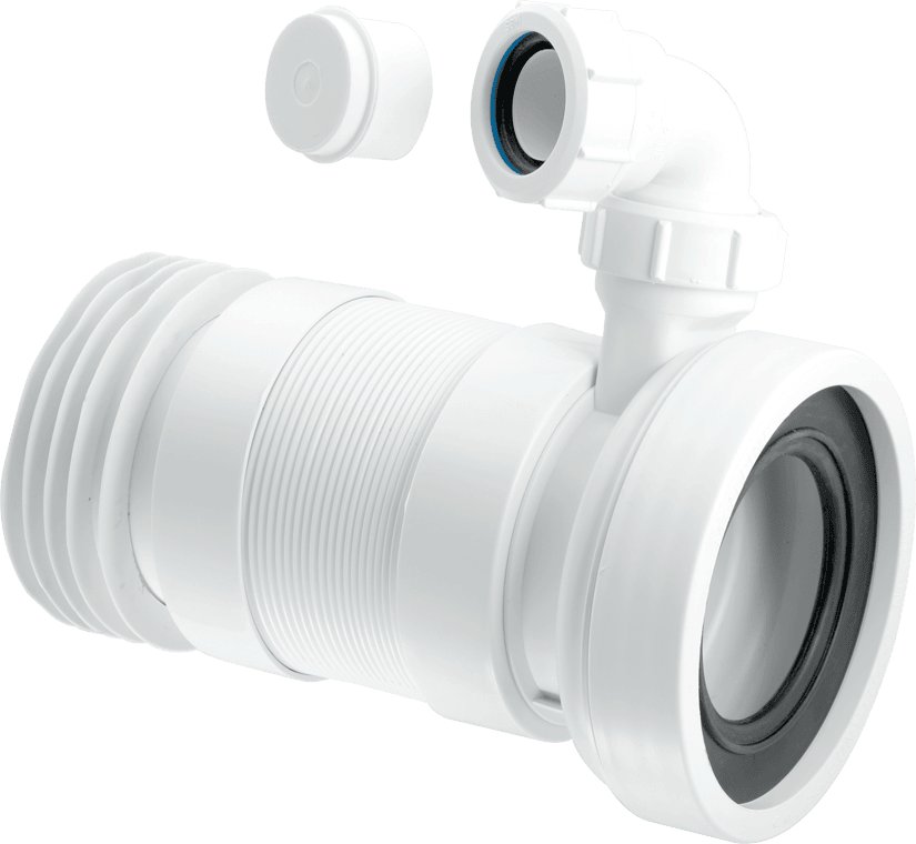 McAlpine flex p/conn 140-310mm w/boss WCF23RV