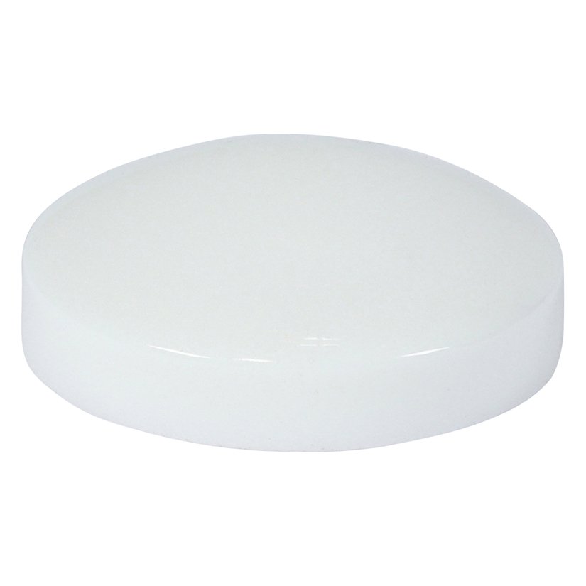Two Piece Screw Caps - White