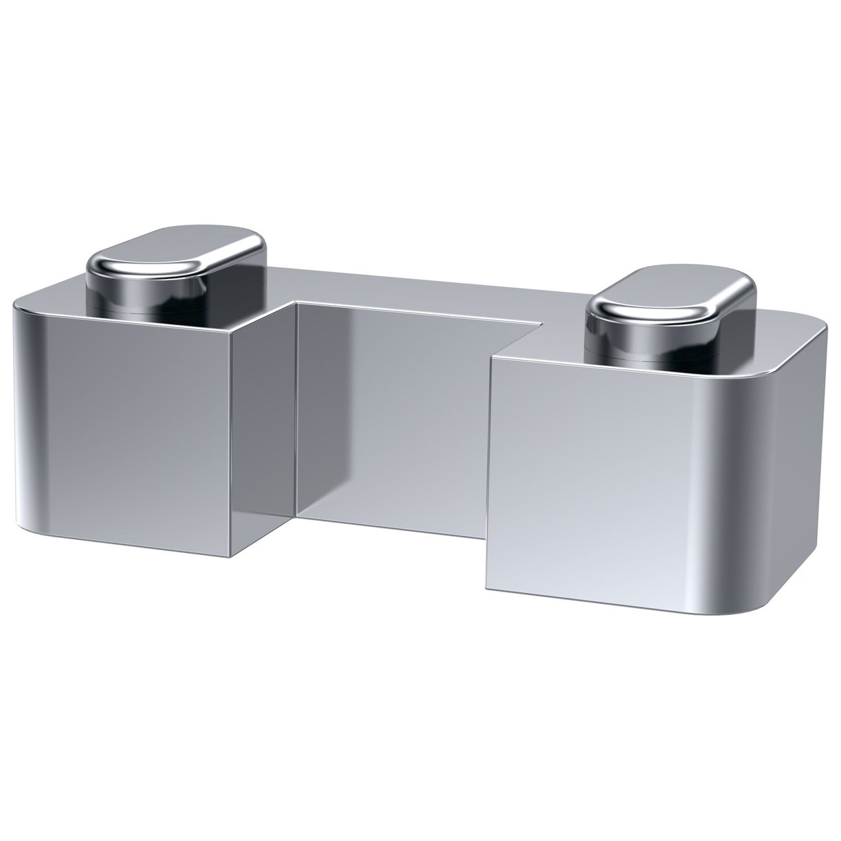 Wetroom Screen Horse Shoe Support - Chrome
