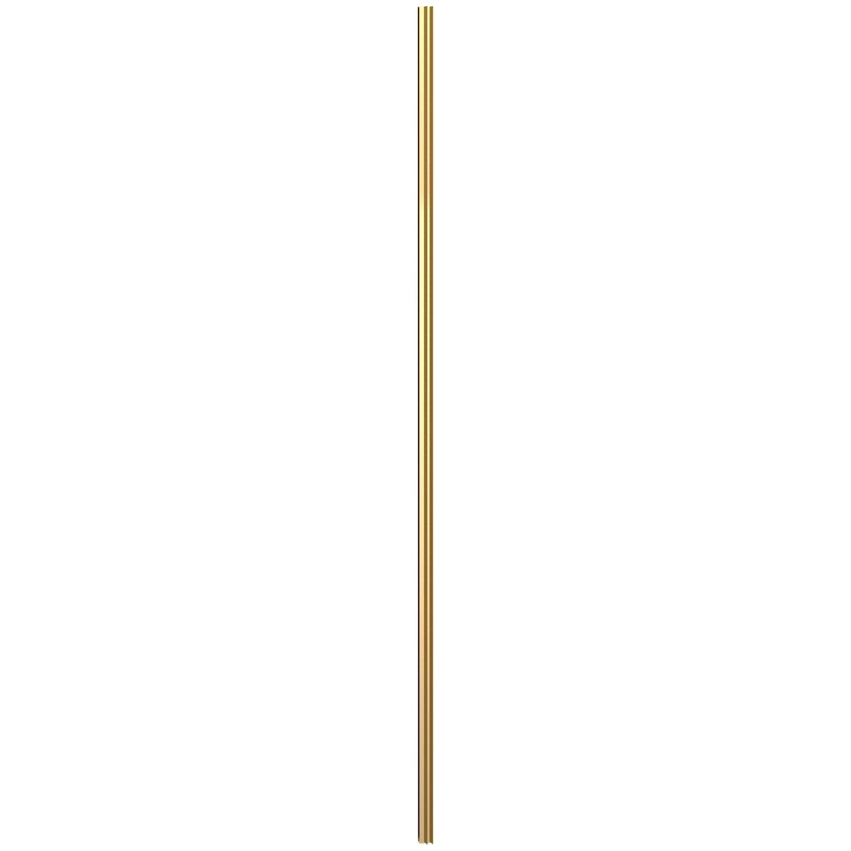 Return Screen L Profile Kit 1850mm Brass - Brushed Brass