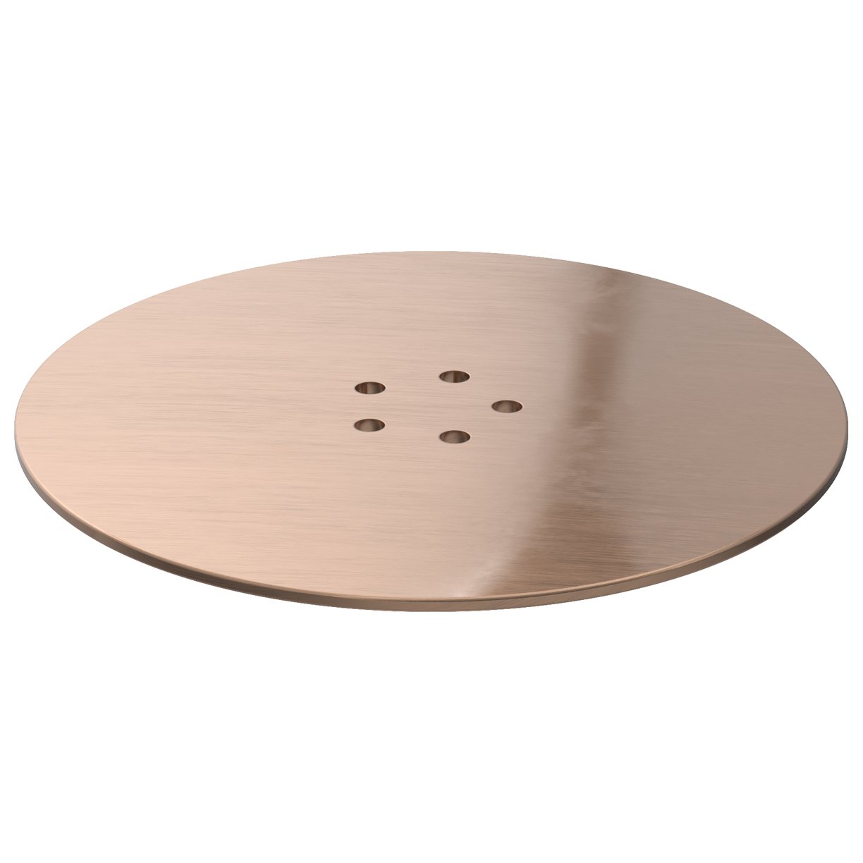 Brushed Copper Metal Shower Trap Dome