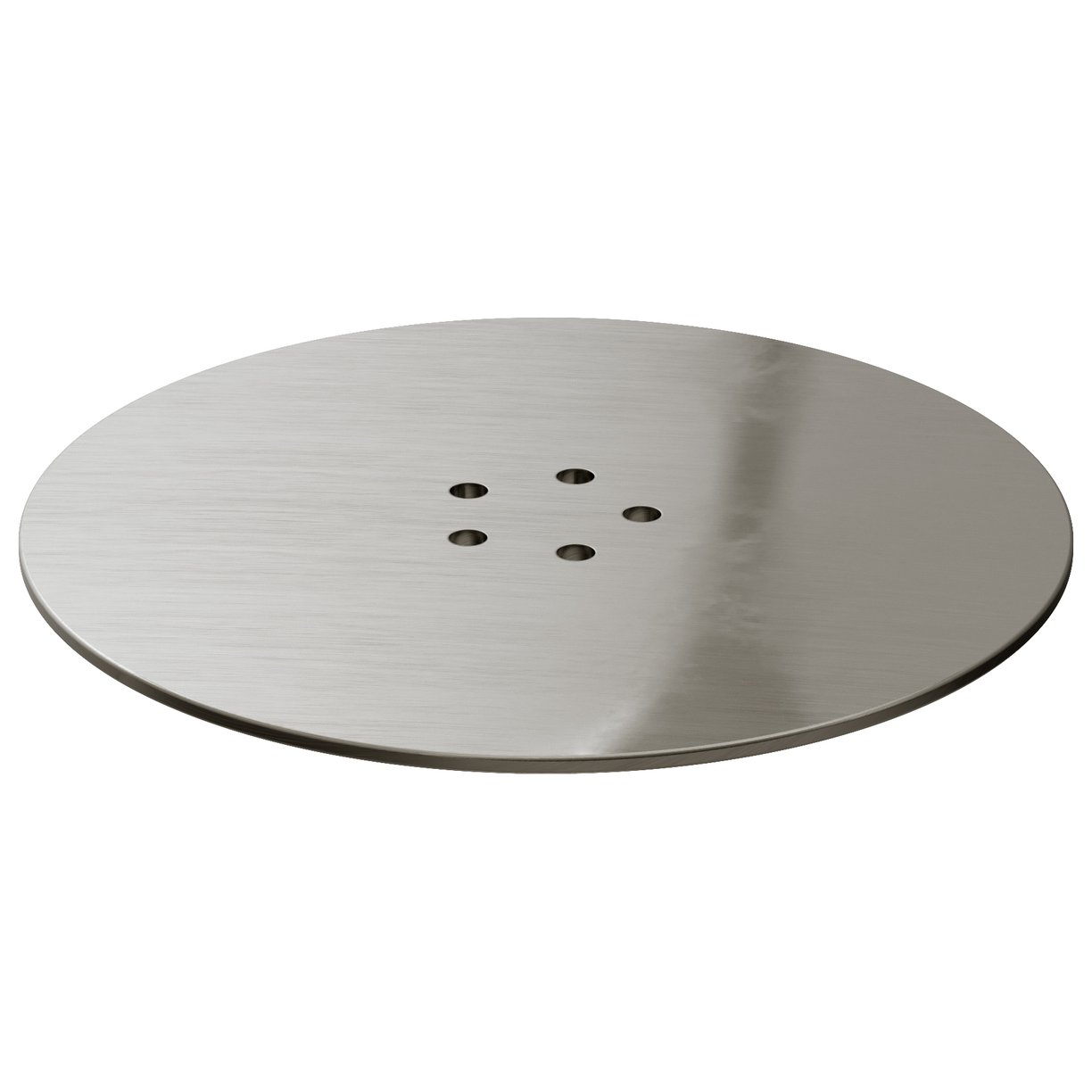 Brushed Nickel Metal Shower Trap Dome