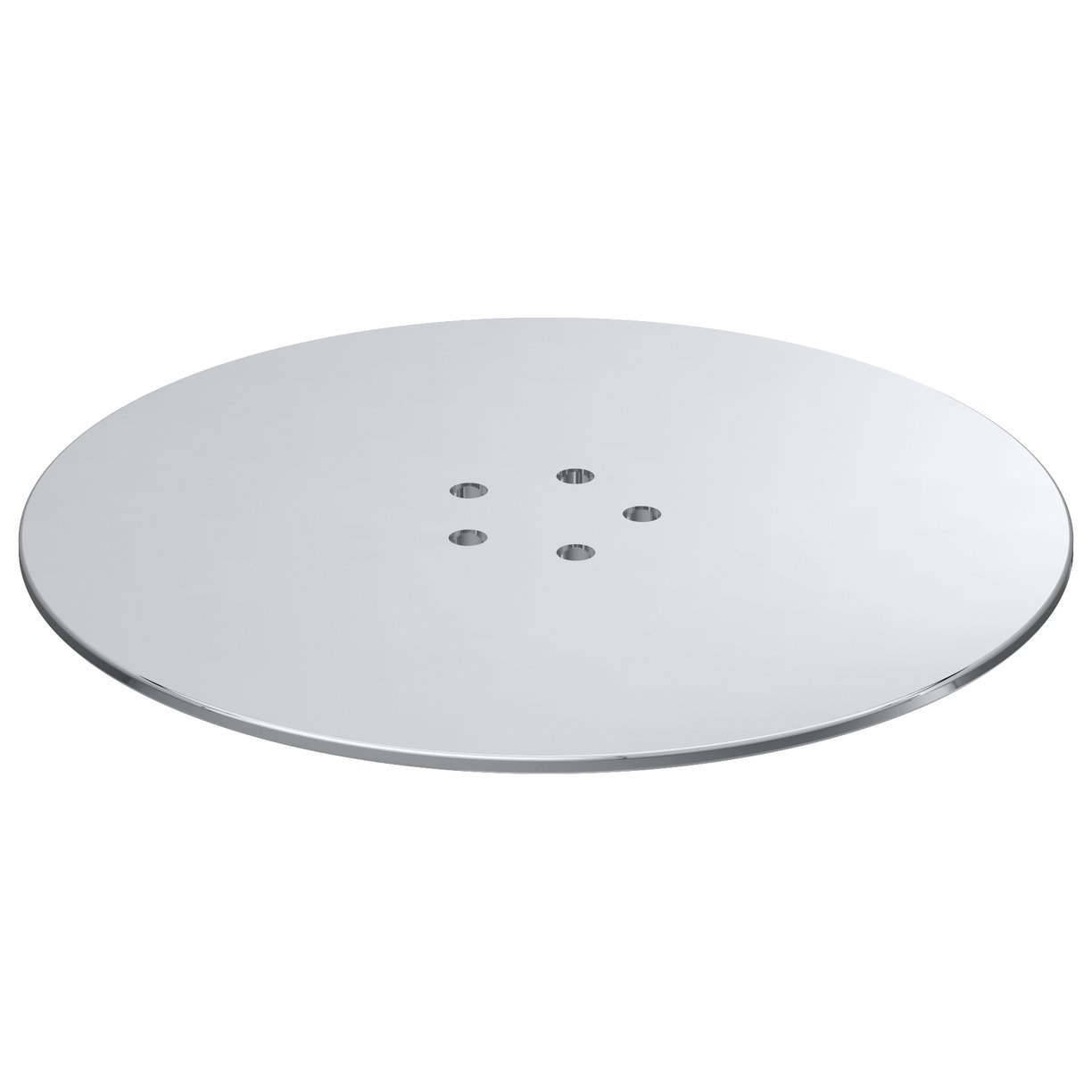 Gloss Chrome Metal Shower Trap Dome