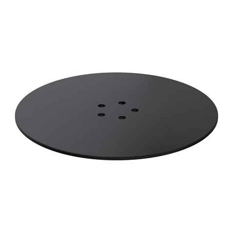 Matt Black Metal Shower Trap Dome